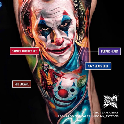 Samuel OReilly Red - World Famous Ink Dövme Boyası - 4oz/120ml