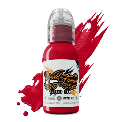 Samuel OReilly Red - World Famous Ink Dövme Boyası - 1oz/30ml