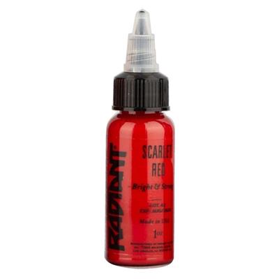 Scarlet Red - Radiant Tattoo Dövme Boyası  - 1oz/30ml