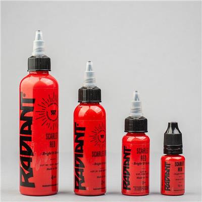 Scarlet Red - Radiant Tattoo Dövme Boyası  - 1oz/30ml