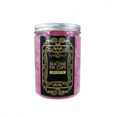 Silikon Boya Potası Pembe - 22*12 mm 100 Adet