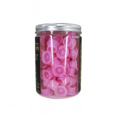 Silikon Boya Potası Pembe - 22*12 mm 100 Adet