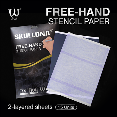 SKULLDNA Free-Hand Dövme Transfer Kağıdı A4 15 Adet