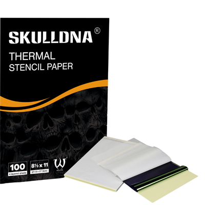 SKULLDNA Termal Dövme Transfer Kağıdı A4 100 Adet