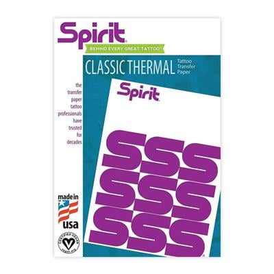 Spirit Classic Thermal Dövme Transfer Kağıdı - 8,5x11 (Kutu 100 Adet)