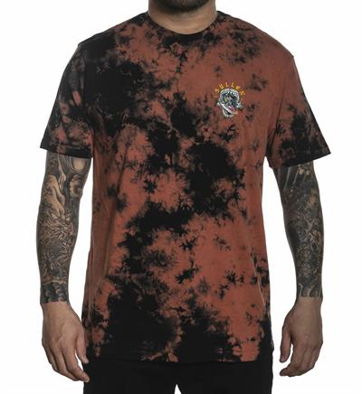 Sullen Kısa Kollu T-Shirt Standart LARGE DESENLi TURUNCU