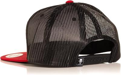 Sullen Fileli Şapka - Supply Snapback Tattoo Lifestyle Hat - Kırmızı