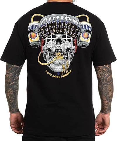 Sullen Kısa Kollu T-Shirt Artist Serisi Large Black