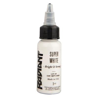 Super White - Radiant Tattoo Dövme Boyası  - 1oz/30ml