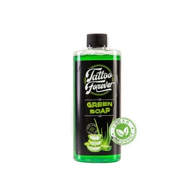 Tattoo Forever Green Soap 400 ml Konsantre Dövme Temizleme Solüsyonu