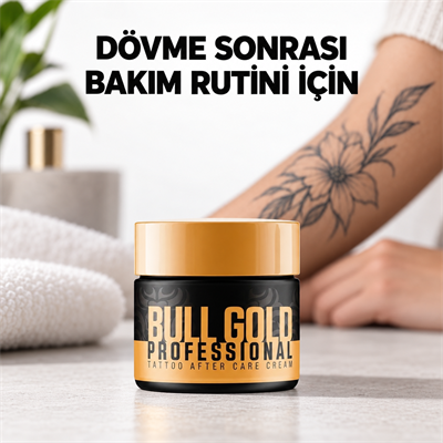 TattooBull Gold Professional Dövme Sonrası Bakım Kremi