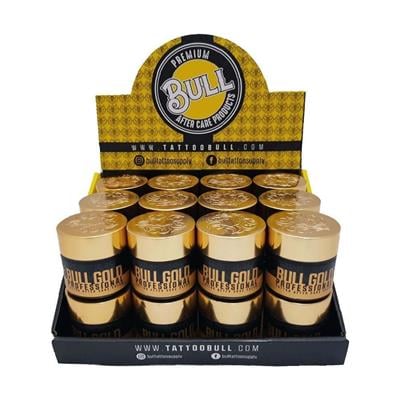 TattooBull Gold Professional Tattoo After Care Cream 24lü - Tattoobull Bakım Kremi