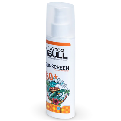 TattooBull Güneş Kremi 100 ml Dövme ve Cilt Koruyucu SPF Krem