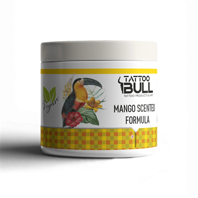 TattooBull Mango Formula Dövme Glide & Bakım Kremi 250 ml Vegan Formül