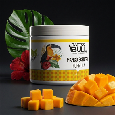 TattooBull Mango Formula Dövme Glide & Bakım Kremi 250 ml Vegan Formül