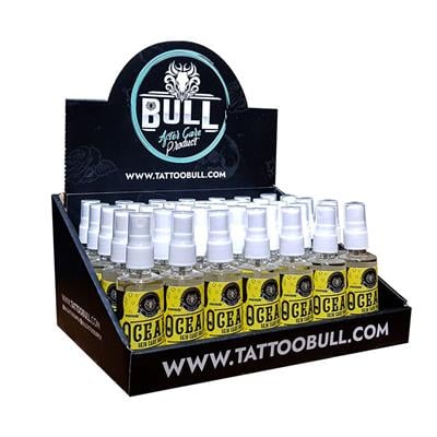 TattooBull Ocean Solution Piercing Solüsyonu - 35li Stand - (50 ML)