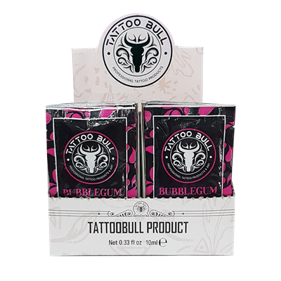 TattooBull Pink Formula Glide 10 ml - BUBBLE GUM KOKULU Şaset 60Lı Kutu