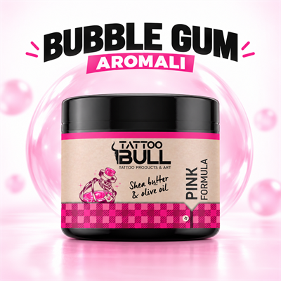 TattooBull Pink Formula Glide 250 ml – BUBBLE GUM KOKULU
