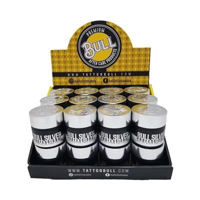 TattooBull Silver Professional Tattoo After Care Butter 24lü - Tattoobull Bakım Kremi