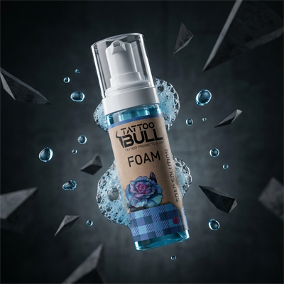 TattooBull Tattoo Foam - Dövme Temizleme Köpüğü 150 ml