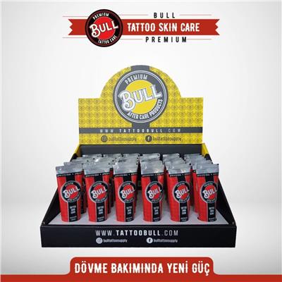 TattooBull Tattoo Skin Care 30ml (1 Koli-30Adet) - Tattoobull Bakım Kremi