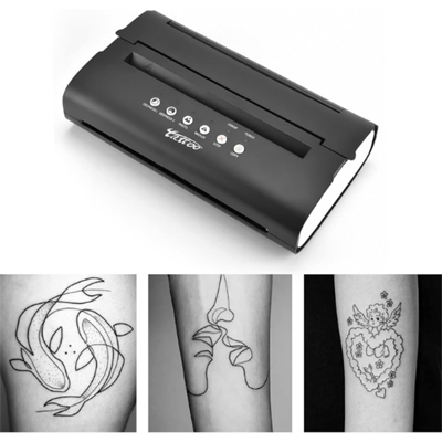 Thermal Tattoo Copier PRT5 Dövme Stencil Termal Yazıcı Siyah