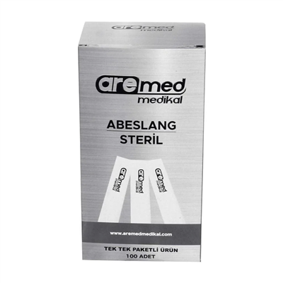 Vazelin Spatulası Steril Paketli Abeslang 100 Adet