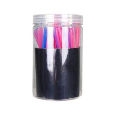 Vazelin Sürme Spatulası -  Karışık Renkli Plastik Dövme Spatulası 80 Adet