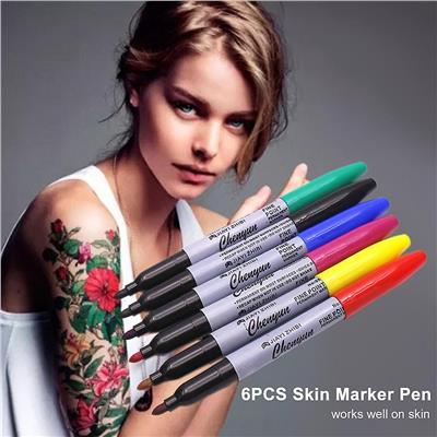 Vücut Çizim Kalemi 6lı