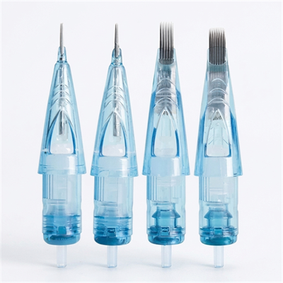 WJX 1203RS 3 RS 0.35mm Round Shader Medium Taper Kartuş Dövme İğnesi 20 Adet