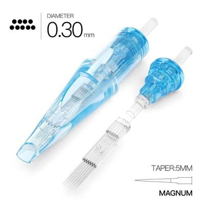 WJX Cartridges - 1049 RM-1 Round Magnum Long Taper - Kartuş Dövme İğnesi (10 Adet)