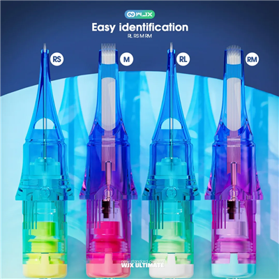 WJX Ultimate 1013 RM-1 13RM Long Taper Kartuş Dövme İğnesi 20 Adet