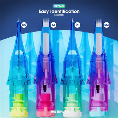 WJX Ultimate Cartridges - 1215 RM-2 Round Magnum Medium Taper - Kartuş Dövme İğnesi