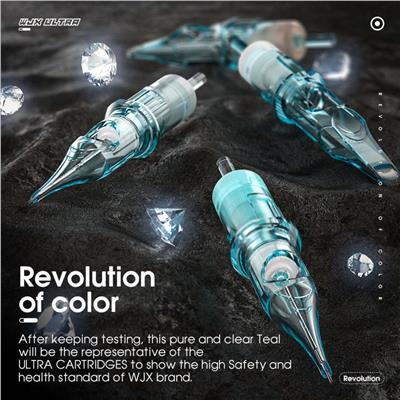 WJX Ultra Cartridges - 1205 RM-2 Round Magnum Medium Taper - Kartuş Dövme İğnesi