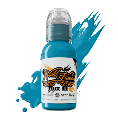 World Famous Ink 16 Color Ink Set #1 16’lı Dövme Boyası Seti 1oz - 30ml