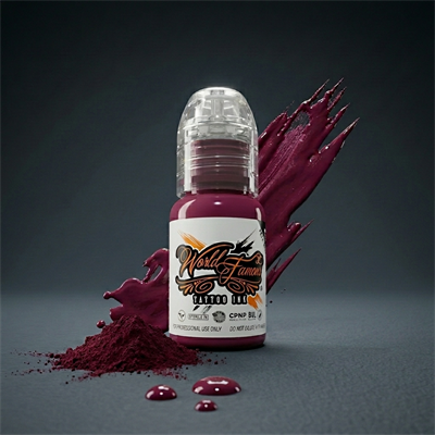 World Famous Ink Blackberry Böğürtlen Moru Dövme Boyası 1/2oz - 15ml