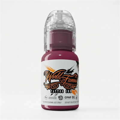 World Famous Ink Blackberry Böğürtlen Moru Dövme Boyası 1/2oz - 15ml