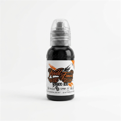 World Famous Ink Legendary Outlining Siyah Çizgi Dövme Boyası 1oz - 30ml