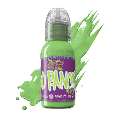 World Famous Ink Pancho Light Green Açık Yeşil Dövme Boyası 1oz - 30ml