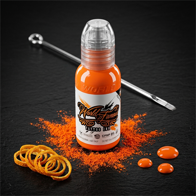 World Famous Ink Thailand Sunset Turuncu Dövme Boyası 1/2oz - 15ml