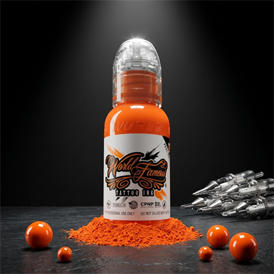 World Famous Ink Thailand Sunset Turuncu Dövme Boyası 1/2oz - 15ml