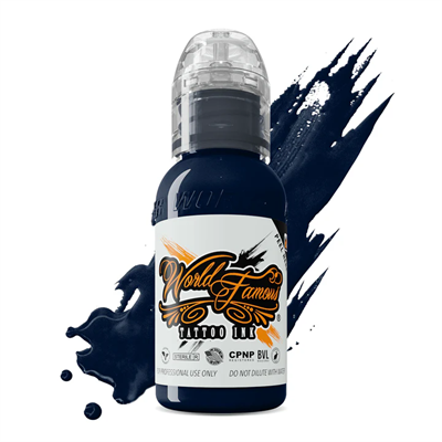 World Famous Ink Thomas Carli Jarlier Noire Wash Koyu Gri Wash Dövme Boyası 1oz - 30ml