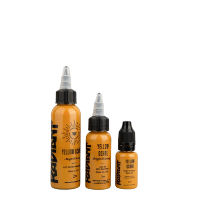Yellow Ochre - Radiant Tattoo Dövme Boyası  - 0,5oz/15ml