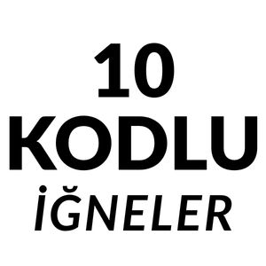 10 Kodlu Dövme İğneleri