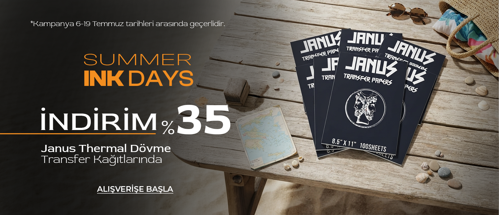 Janus Termal Transfer Kağıdı