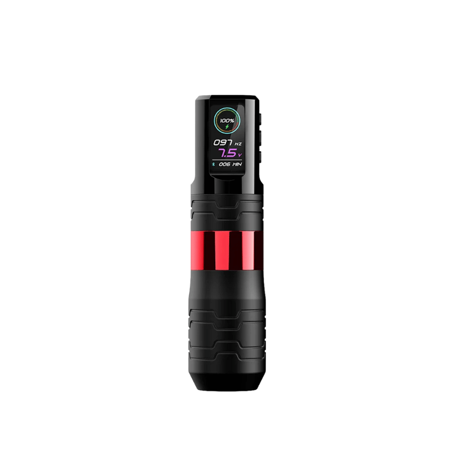 EZ P3 Pro Turbo Kırmızı | Kablosuz Pen Dövme Makinesi