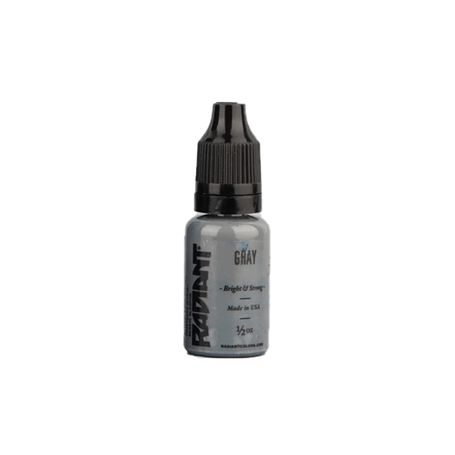 Gray Radiant Tattoo Dövme Boyası 15ml | Gri Ton, Vegan & Solmaz