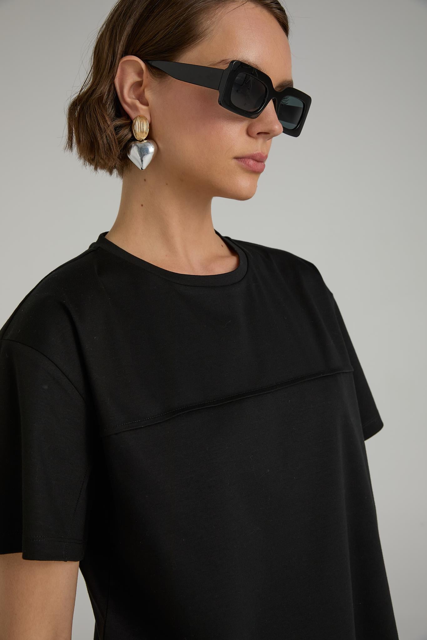 Crop Basit T-shirt