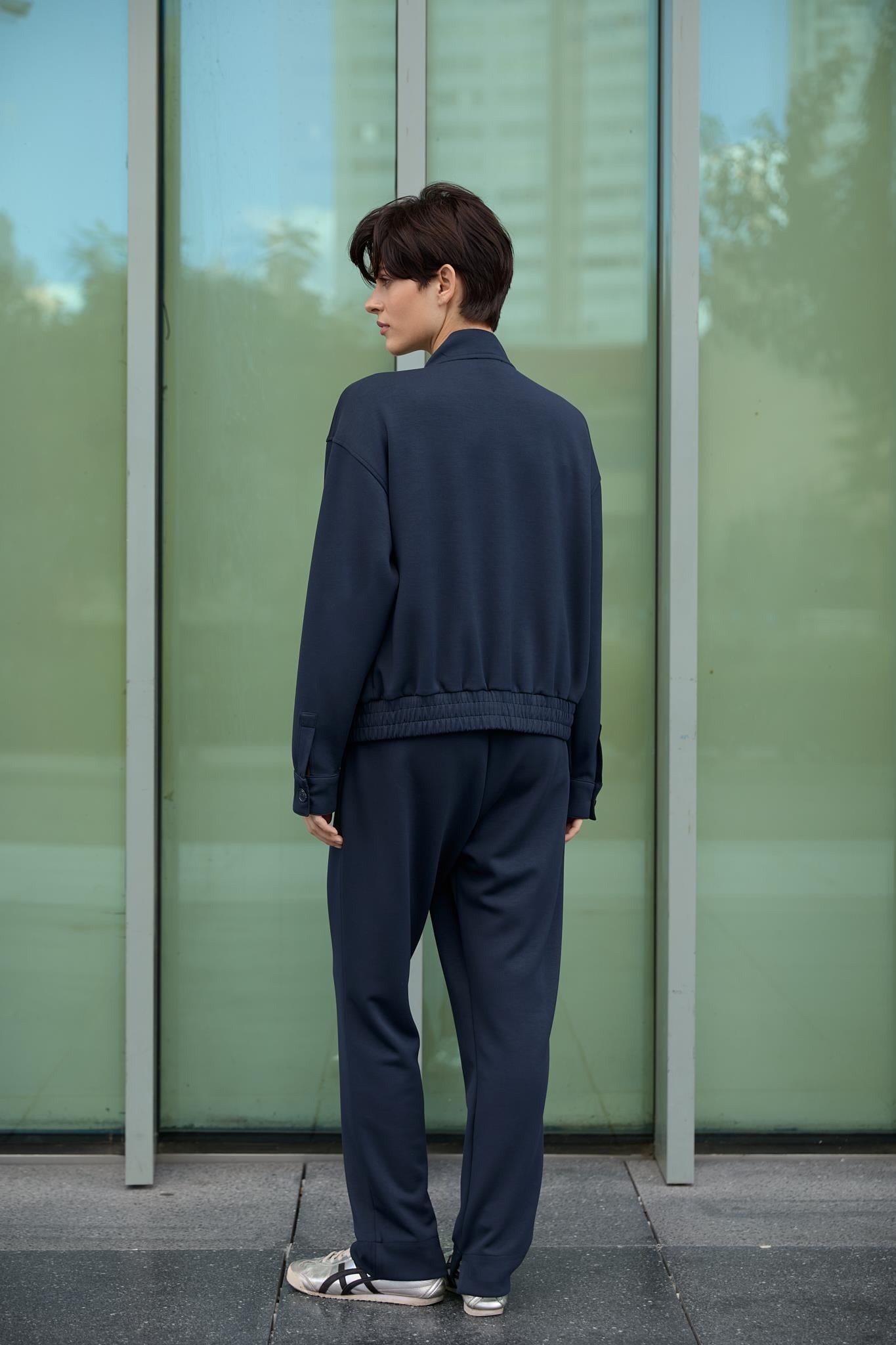 Cupro Asimetrik Pantolon