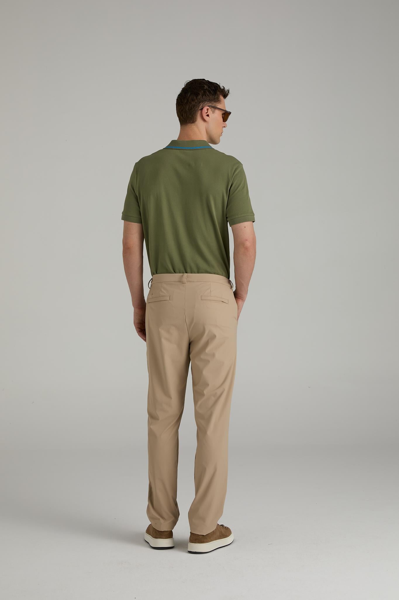 Regular Fit Dokuma Pantolon